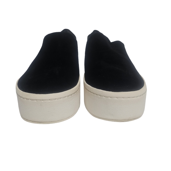 Vince Shoes |Wallace Platform Leather Sneaker Black Size 5.5| Color: Black - Picture 3 of 7
